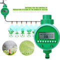 Temporizador de irrigação automático, operação simples, aplicável ao jardim, temporizador digital à prova d'água para cuidados com plantas e irrigação de jardins